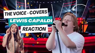 BEST of Lewis Capaldi COVERS on The Voice REACTION!