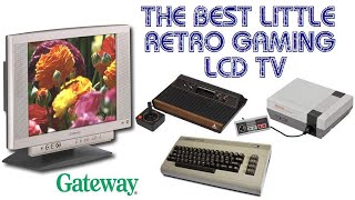 The best little retro gaming LCD TV 📺 Gateway L13M103