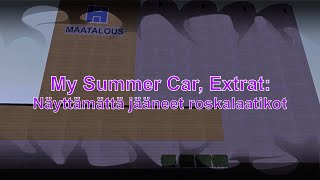 My Summer Car, Extrat: Näyttämättä jääneet roskalaatikot! #AlloSaurus