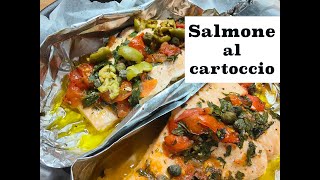 Ricetta salmone al cartoccio