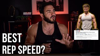 Jeff Nippard is WRONG about Rep Speed