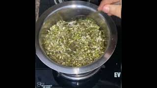 "Fresh and Nutritious: Sprouted Mung Bean Salad Recipe"