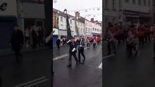 Lisburn Remembrance Sunday 2024 #marchingband #poppy