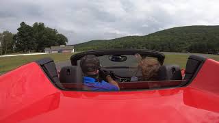 Ferrari 458 Spyder Ride Along Lime Rock Park with Velocity Driving Experience