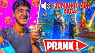 JE PRANK CE JOUEUR EN ME FAISANT PASSER POUR UN FOU SUR FORTNITE ! (C’était trop drôle)