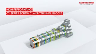 High Performance CY Series Screw Clamp Terminal Blocks