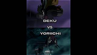 Yoriichi vs Deku | Who is Stronger #anime  #whoisstrongest #edit #shorts #demonslayer