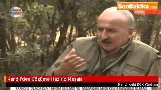 Kandil’den “Çözüme Hazırız“ Mesajı