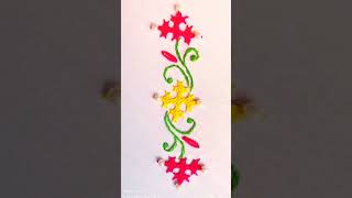 Hand embroidery design #viralvideo #shorts