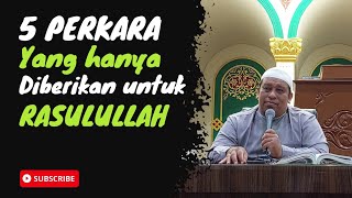 "Fadhilah menjadi ummat Rasulullah" - Ustadz Nazli Hasan, Lc, MA