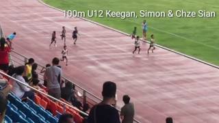 2nd Camp Challenge Track Meet 2016: 100m U12