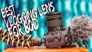 best canon lens for vlogging | canon 80d vlogging lens | vlogging setup😎