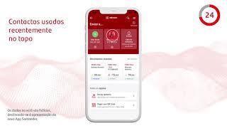 App Santander - Enviar dinheiro MB WAY