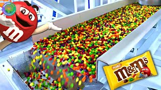 How Factories Make Millions of M&Ms - Inside the M&Ms Mega Chocolate Factory with Modern Technology