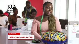 "My Experience at KIKI Fashion School was a wonderful one" - Amarachi Ifediora