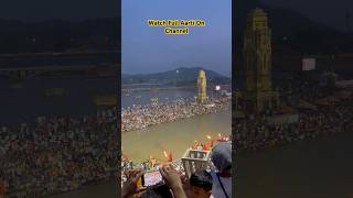 Shri Ganga Maiya Live Aarti Haridwar #shrots #ganga #aarti