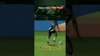 Vasco 4 a 1 no São Paulo - Brasileirão 24!