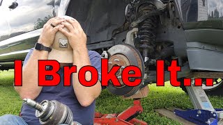 Installing An Axle In An F150