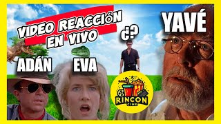 En VIVO Reaccionando a Jurassic Park 1993 es una fábula bíblica de Mariano Rodriguez REACCION