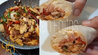 HOMEMADE CHICKEN FAJITAS | CHICKEN RECIPE | COOKING INA