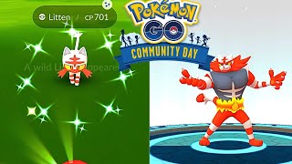 Catching Exclusive Shiny INCINEROAR in Pokemon Go