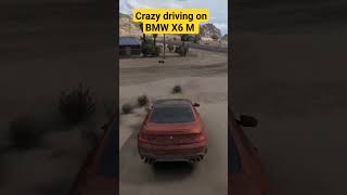 crazy driving on BMW X6 M #xbox #forza #shortvideo #crazy #car #shorts #short