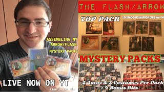 Assembling my DPB Arrow/The Flash Trading Card Mystery Packs