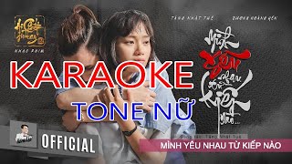 Mình Yêu Nhau Từ Kiếp Nào Karaoke Tone Nữ | Beat Gốc Phối Mới Âm Thanh Chuẩn | Sinh Nguyễn Karaoke