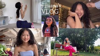 곱슬머리에 파마를 하면 생기는일ㄷㄷ👩🏻‍🦱일상속 자기관리VLOG🫶🏻 뱃살홈트•곱슬머리스타일링•거북목•멘탈관리까지..💕 #쭈아나 #연대휴학생브이로그