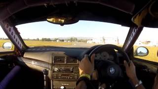 BMW m3 e46 supercharger VF stage 2 Serres Trackday 1:26.848