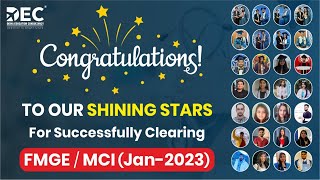 Congratulations to Our Shining Stars for Successfully Clearing Jan-2023