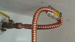 Home repair water heater hot replace leaking connection hose by froggy