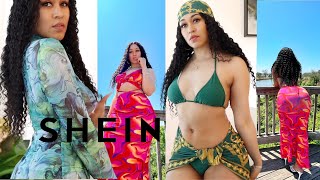 SHEIN TRY ON HAUL -  VACATION OUTFITS | First Time Order 👙 Bikinis, Prints + Return Policy