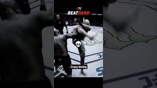 He pretended to be hurt and got him in his trap #mma #boxing #muaythai #kickboxing #ufc #shorts