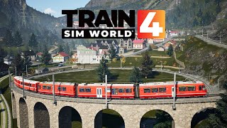 Neuvorstellung: BERNINABAHN | Allegra: Neuer Zug & böse rote Signale | TRAIN SIM WORLD 4 #45