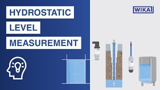 Hydrostatic pressure | How does hydrostatic level measurement work?