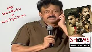 Ram Gopal Verma Reviews RRR | NTR, Ramcharan & Alia at best in this Rajmouli classic