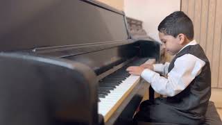 Gabriel R. Acosta (5 years old) performs "Sonatina in C major no. 20, Op. 36" by Alexander Gedike