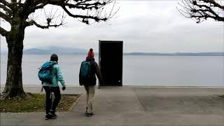 The underwater observatory in Lake Zug Switzerland