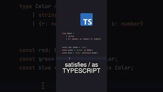 SATISFIES VS AS TYPESCRIPT