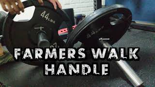 Transformer SSB(SafetySquatBar) into Farmers Walk Handle