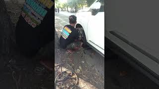 KELEBIHAN BAN TUBELESS SAAT BOCOR KENA PAKU