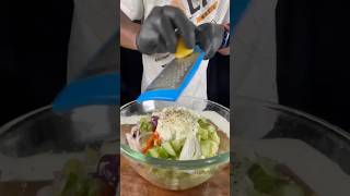 Simple Cucumber Salad ASMR #recipe #satisfying #shorts