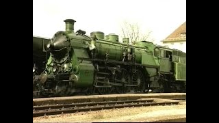 Zeldzame stoomlocomotieven in actie in Duitsland | Rare steam locomotives in action in Germany