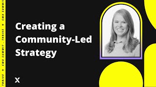 Creating a Community Led Strategy | Amanda Martin