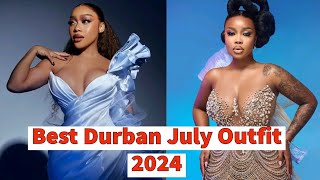 Top 8 Best Durban July Celebrity Outfit 2024