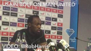 Usain Bolt on Mourinho & Manchester United