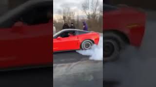 c6 corvette burnout