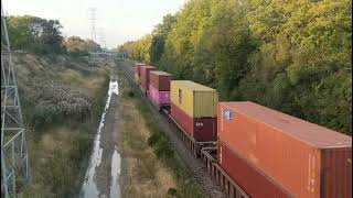 CN L514 and M356 Head South on the Holly Subdivision at Birmingham