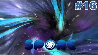 Lets play spore Galactic Adventures - Part 16 - Jumping through worm holes